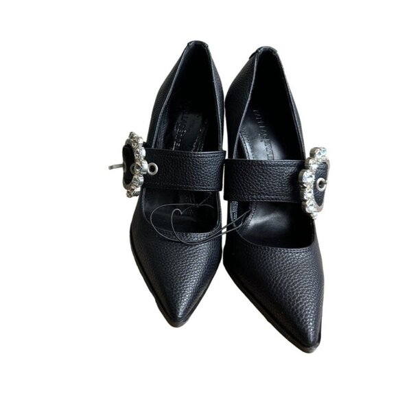 Brand NEW Karl Lagerfeld Paris Women's Sandals Heels 3-3.9 in, Color Black - Picture 5 of 15